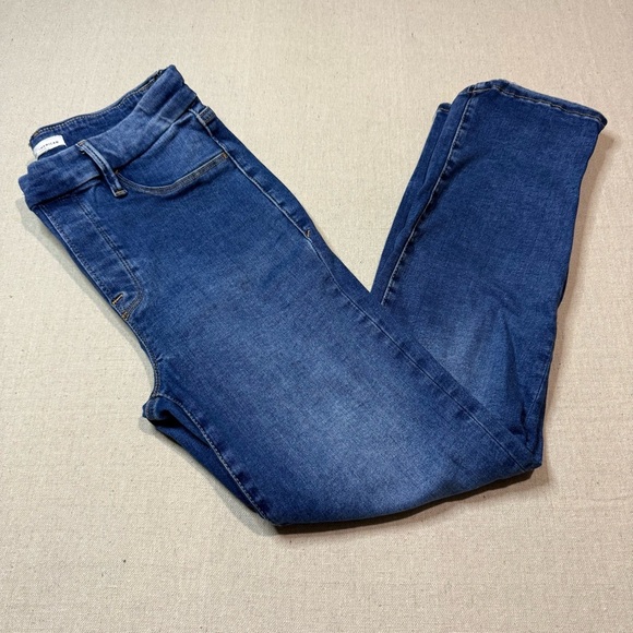 Good American Jeans Womens Size 3 Always Fits Good Legs Straight Stretch Denim - Picture 1 of 7